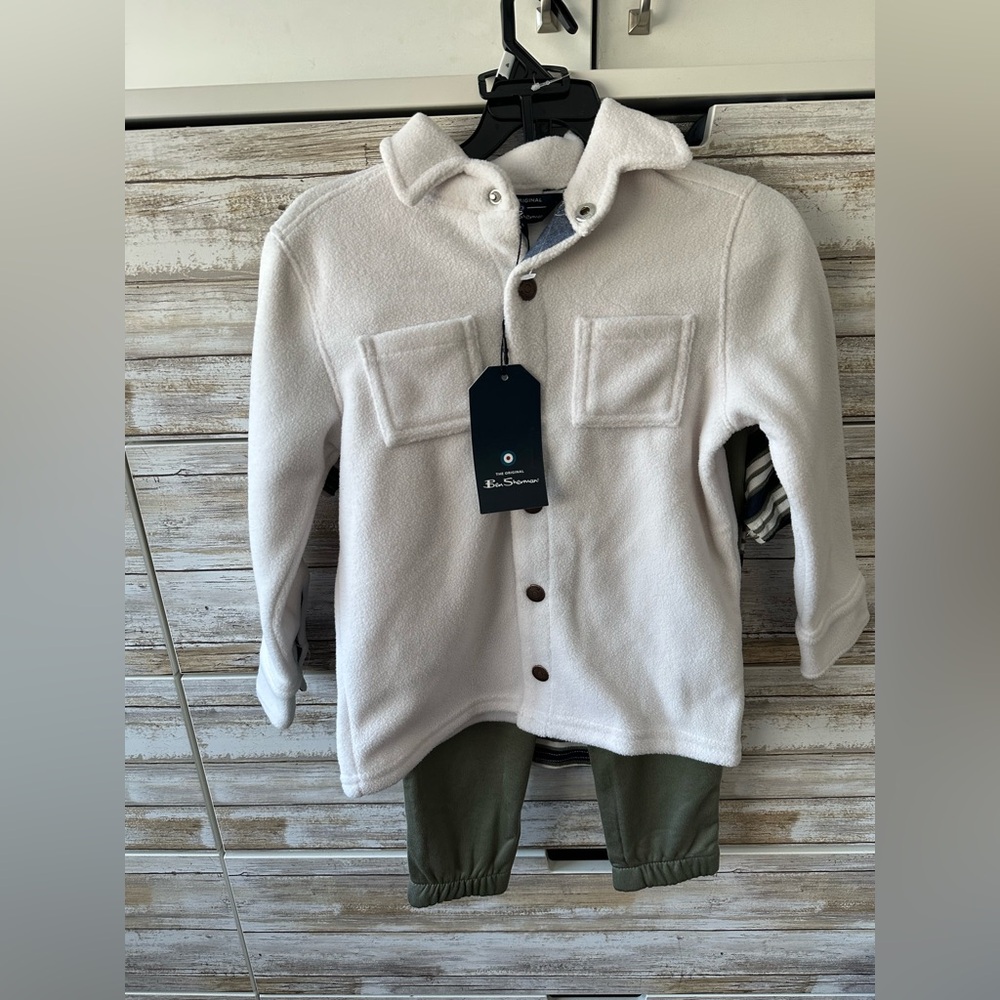 🤍 Ben Sherman Boys 3-Piece Outfit Set NWT